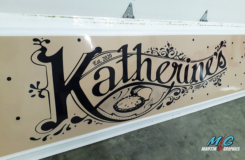 Customer project — sign work