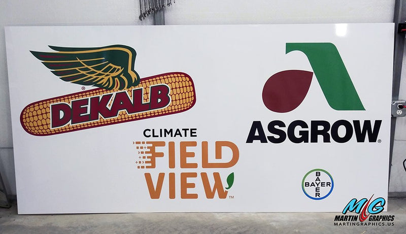 Customer project — sign work