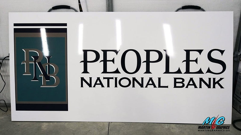 Customer project — sign work