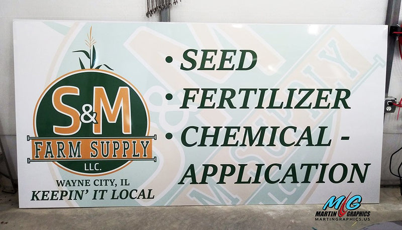 Customer project — sign work