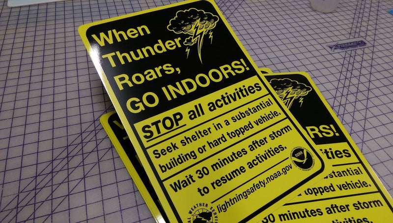 Customer project — sign work