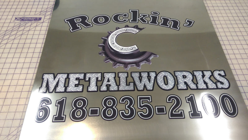 Customer project — sign work