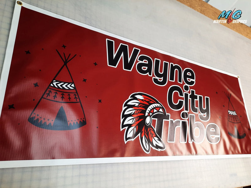 Wayne City Tribe banner