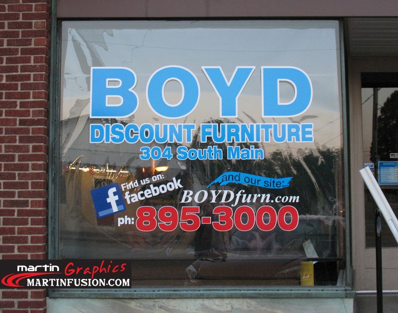 Boydfurniture — custom signage
