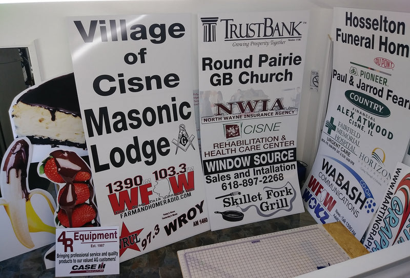 Cisne signs — custom signage
