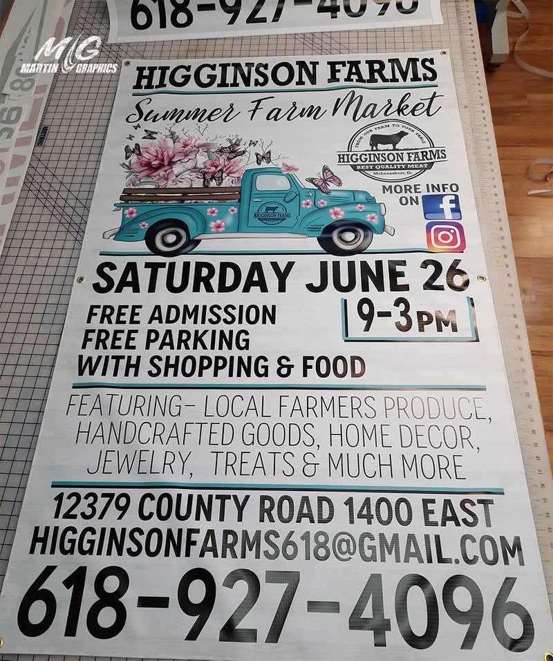 Higginson summer 1 — custom signage