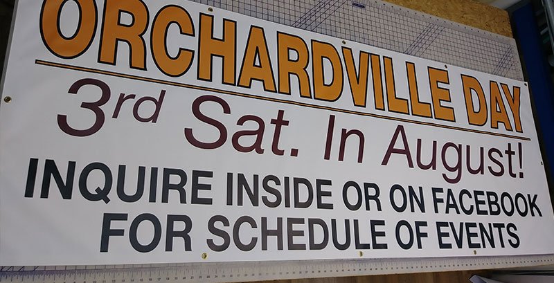 Ovilledaybanner — custom signage