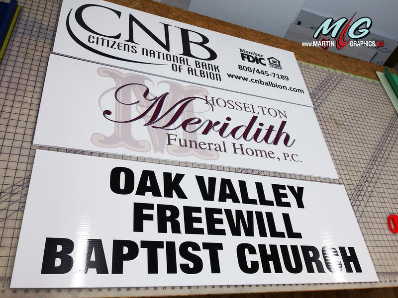 Signs banners 2 — custom signage