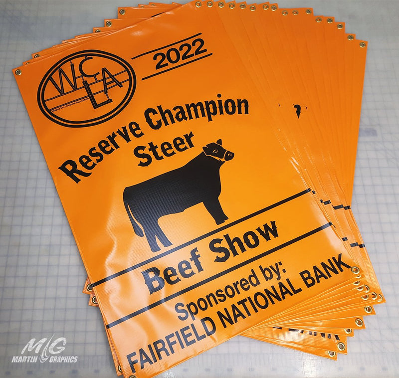 Wcla banners 2022 — custom signage