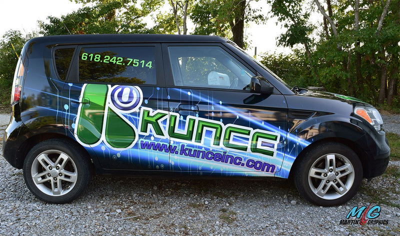 Commercial truck wrap by Martin Graphics