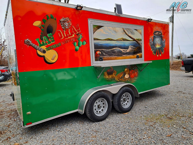 Trailer wrap printed and installed by Martin Graphics