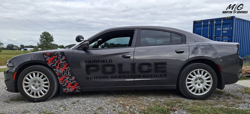 Fairfield Police school resource officer Charger