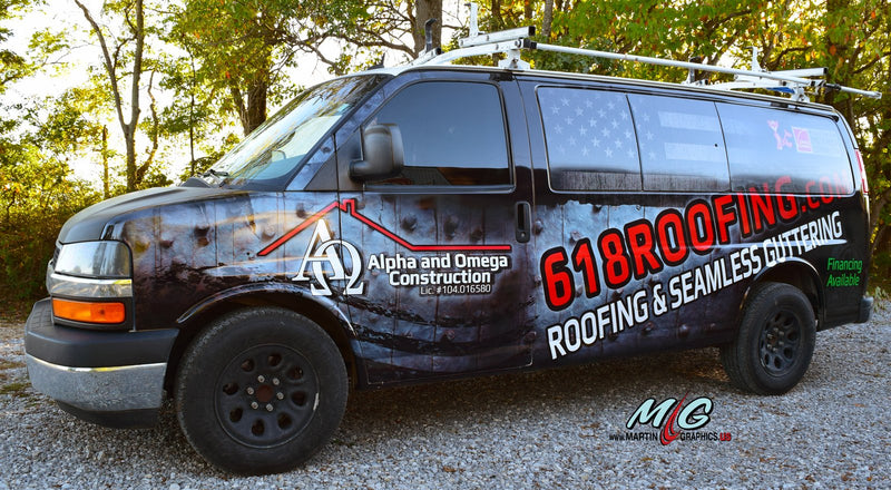 Alpha omega van 2018 c — vehicle wrap