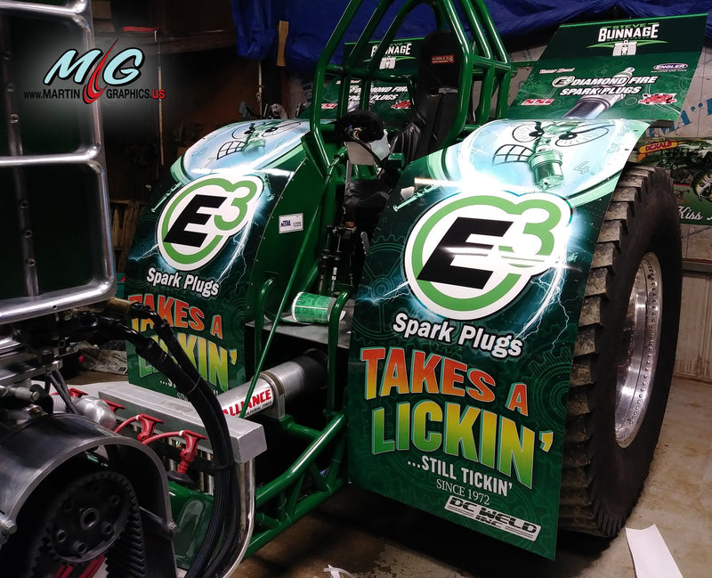 Bunnage e3 lightning — vehicle wrap