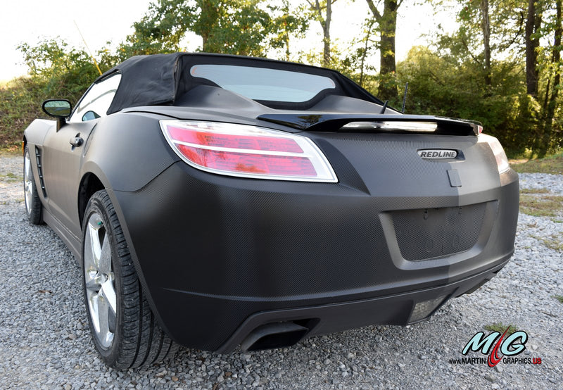Rear — vehicle wrap