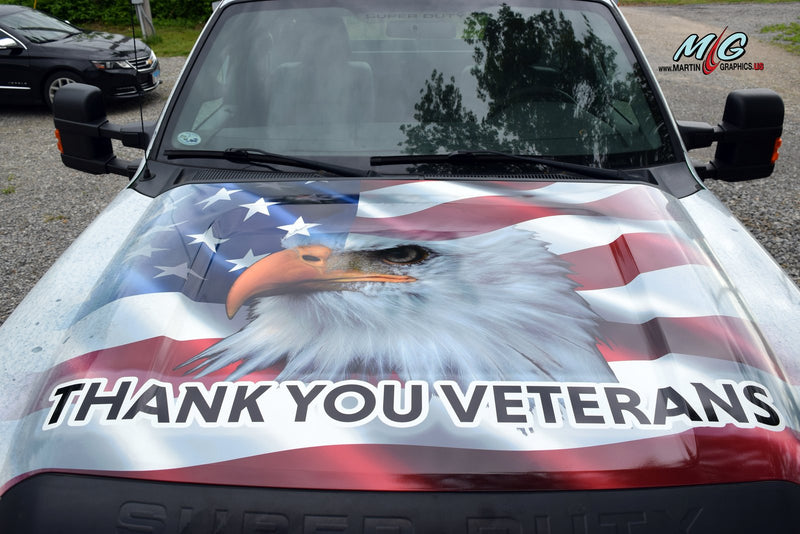 Rwci hood — vehicle wrap