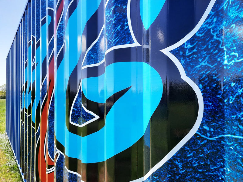Shipping container2 — vehicle wrap
