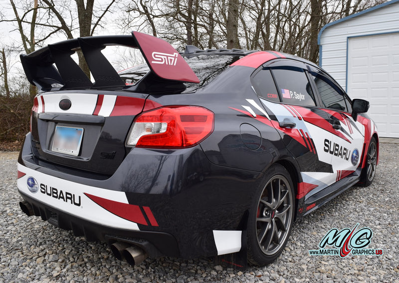Subaru — vehicle wrap