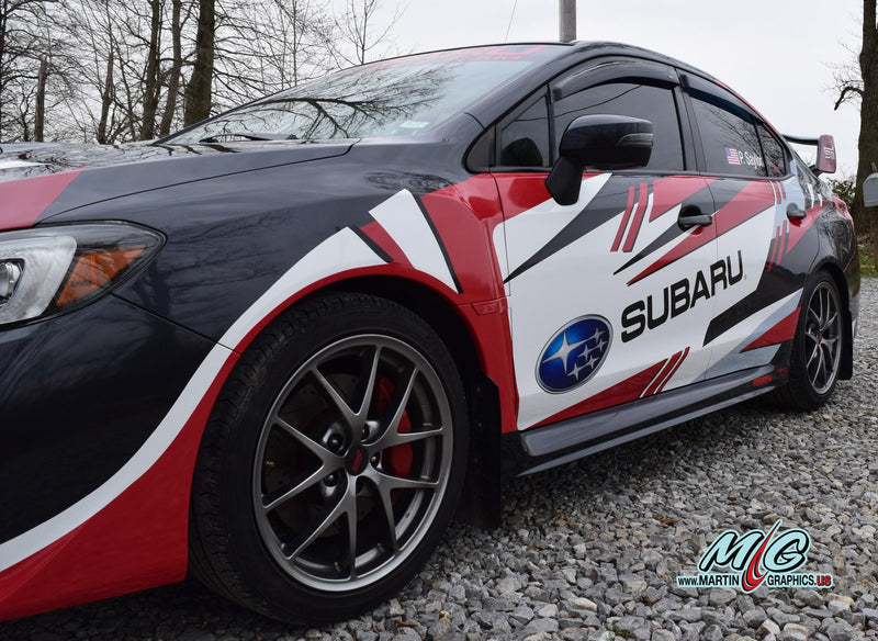 Subaru 5 — vehicle wrap