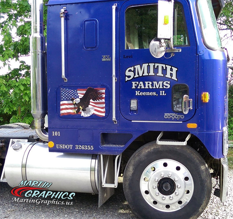 Tim semi — vehicle wrap