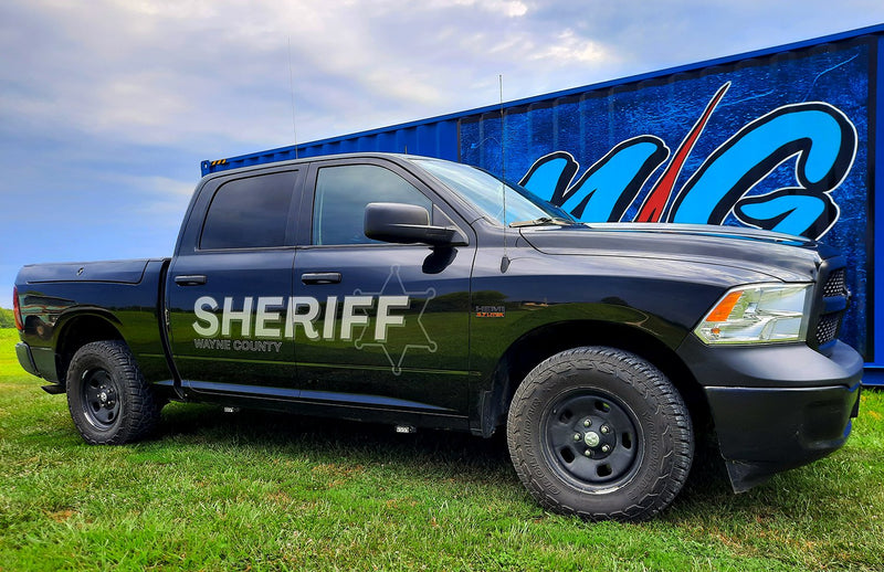 Wayne county truck — vehicle wrap