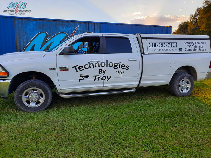 Customer project — vehicle graphics