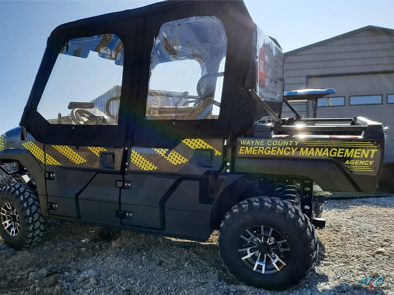 Wayne County Emergency Management UTV graphics